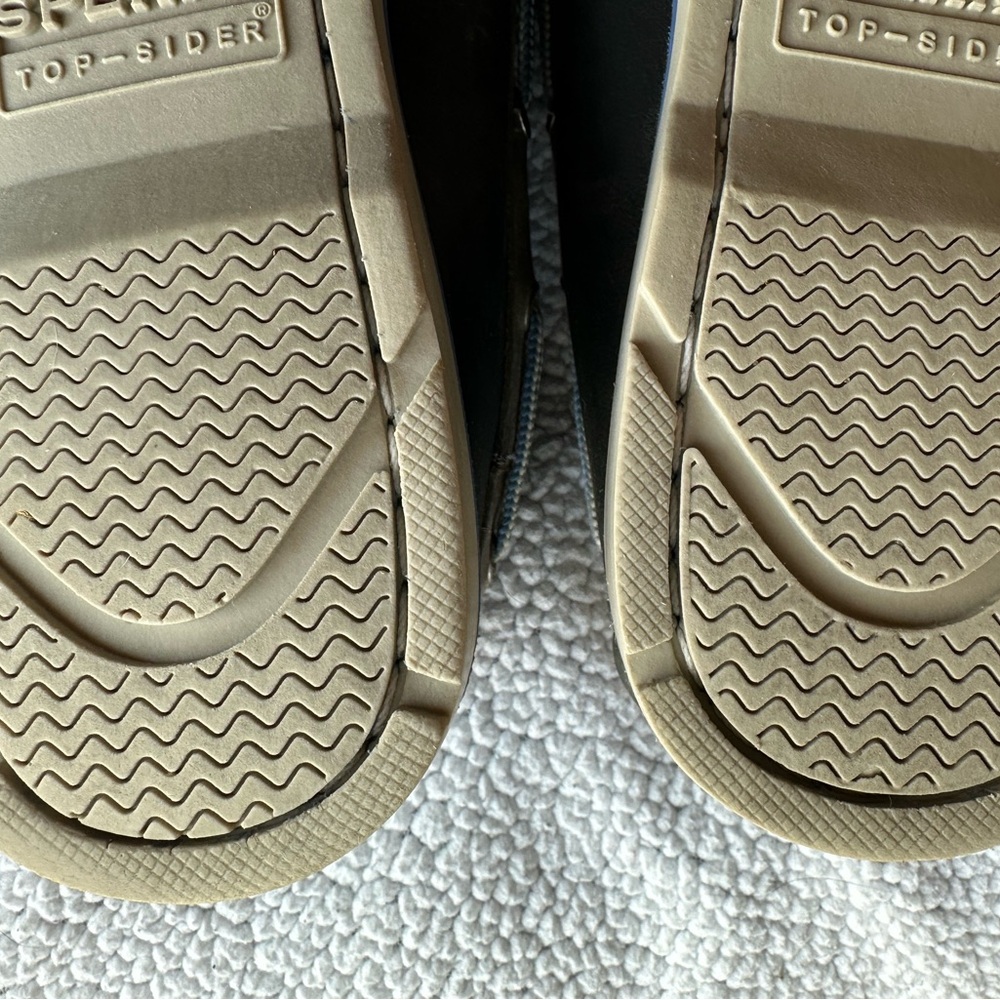 Sperry Men's Boat Shoes - Navy and Tan - Picture 8 of 10